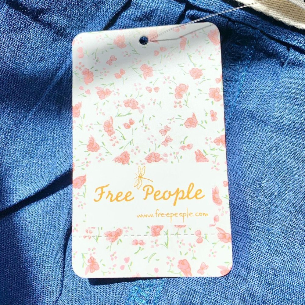 Free People NWT Beating Hearts Colorblocked Drawst - Picture 7 of 9